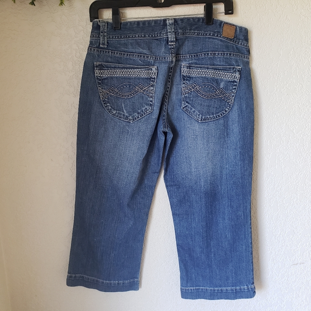 Madison Denim Co Stretch Denim Jean Capri Size 5/6